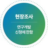 현장조사-연구개발 신청에 한함